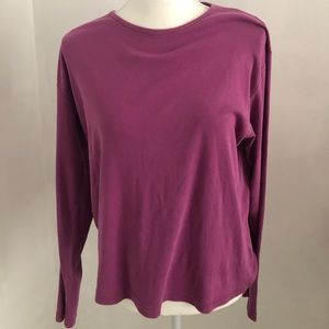 Long sleeve Purple shirt